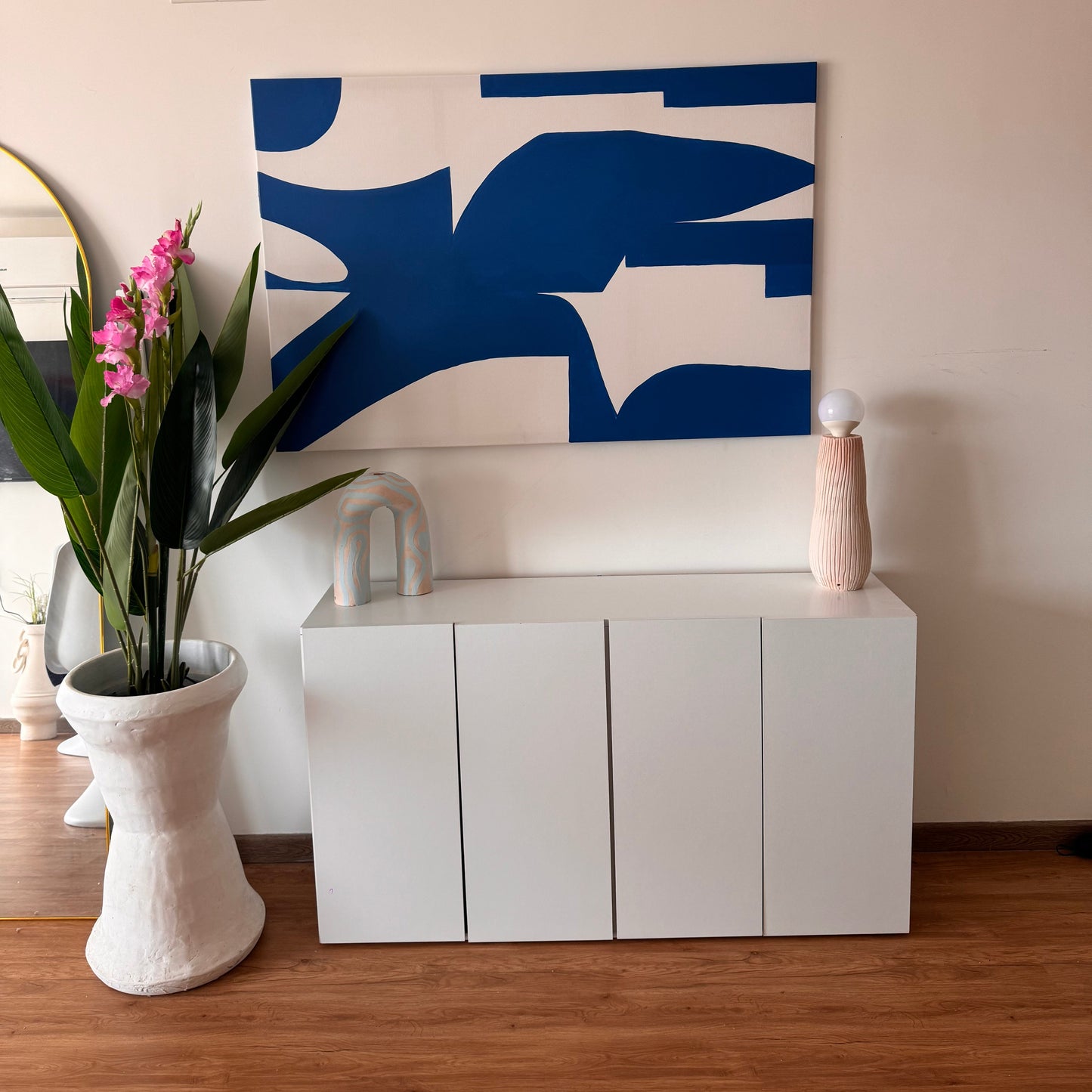 Obra "Manto azul"